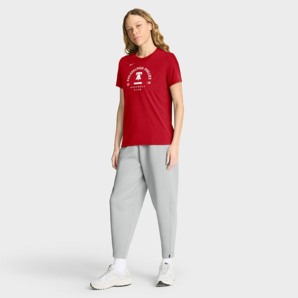 Philadelphia Phillies Nike Women's Authentic Collection Early Work Tri-Blend Dri-FIT T-Shirt Clearance