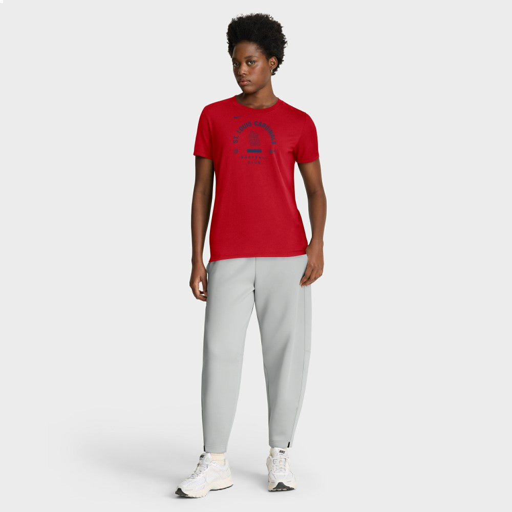 St. Louis Cardinals Nike Women's Authentic Collection Early Work Tri-Blend Dri-FIT T-Shirt On Sale