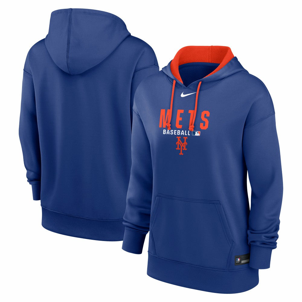 New York Mets Nike Women's Authentic Collection Therma-FIT Hoodie discount