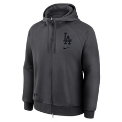 Los Angeles Dodgers Nike Authentic Collection Player Raglan Dri-FIT Full-Zip Hoodie Online