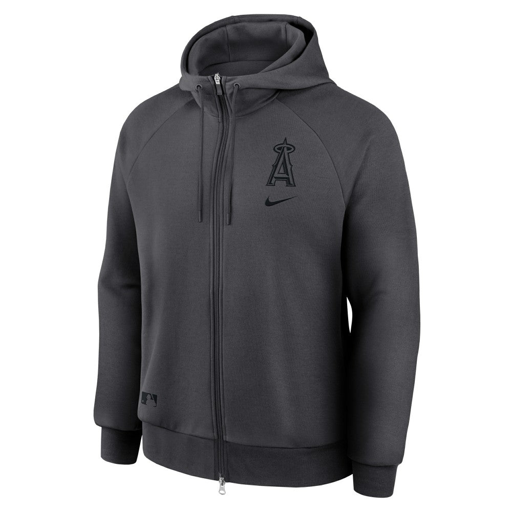 Los Angeles Angels Nike Authentic Collection Player Raglan Dri-FIT Full-Zip Hoodie Clearance