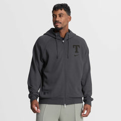 Texas Rangers Nike Authentic Collection Player Raglan Dri-FIT Full-Zip Hoodie Clearance