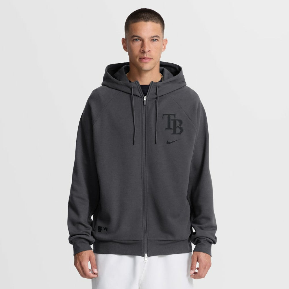 Tampa Bay Rays Nike Authentic Collection Player Raglan Dri-FIT Full-Zip Hoodie discount