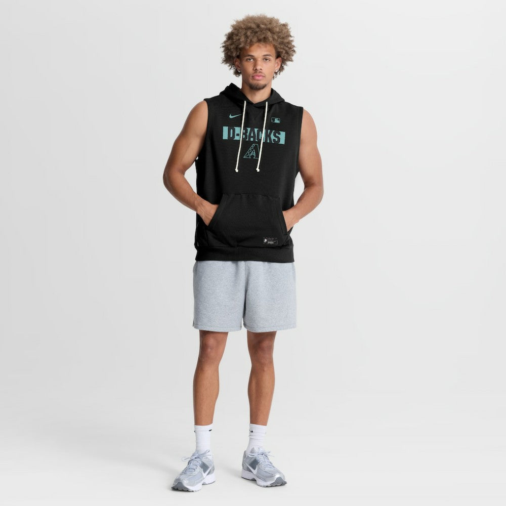 Arizona Diamondbacks Nike Authentic Collection Standard Issue Dri-FIT Sleeveless Hoodie Near Me