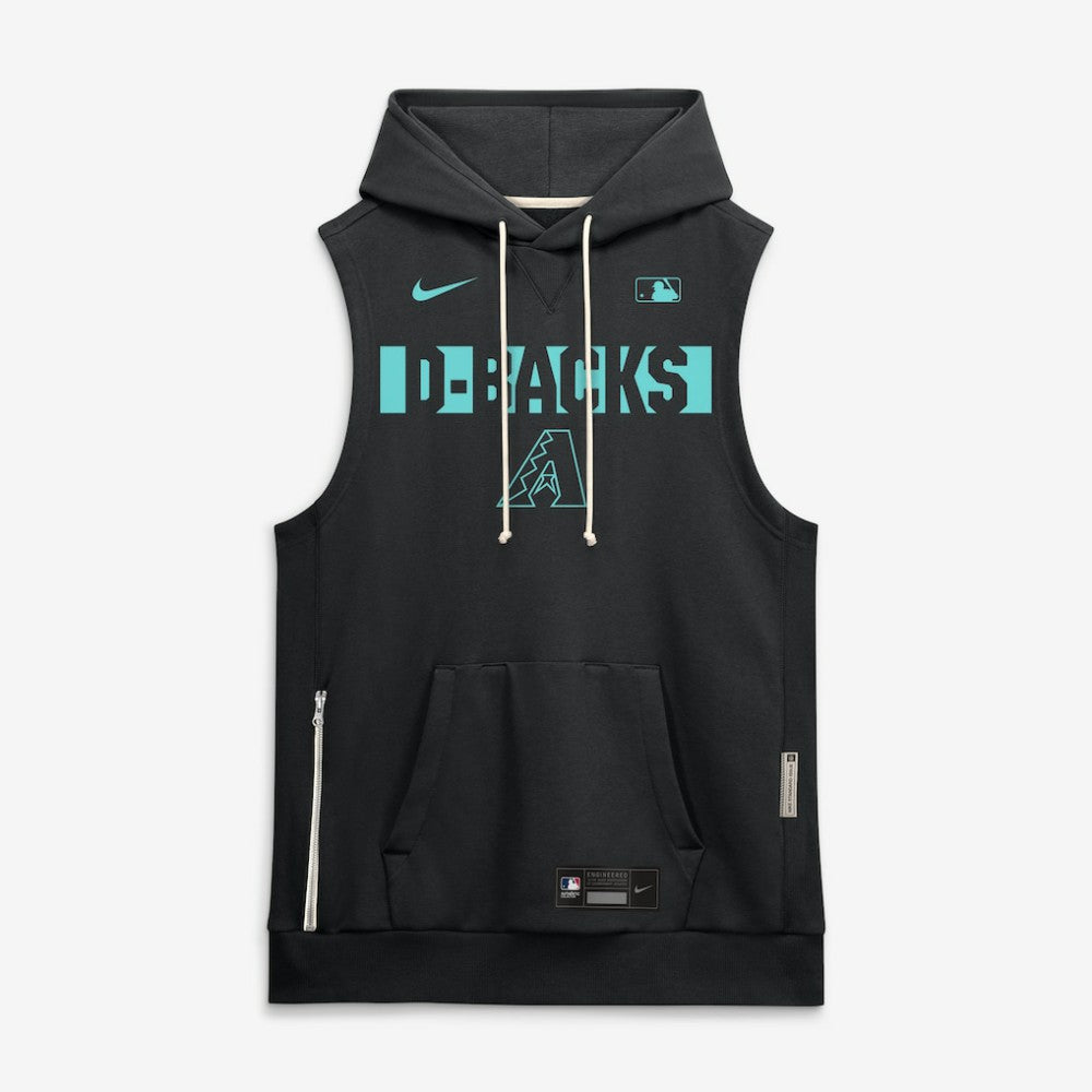 Arizona Diamondbacks Nike Authentic Collection Standard Issue Dri-FIT Sleeveless Hoodie Near Me