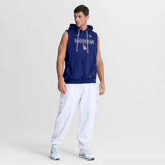 Los Angeles Dodgers Nike Authentic Collection Standard Issue Dri-FIT Sleeveless Hoodie Clearance