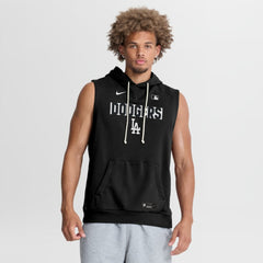 Los Angeles Dodgers Nike Authentic Collection Standard Issue Dri-FIT Sleeveless Hoodie Online