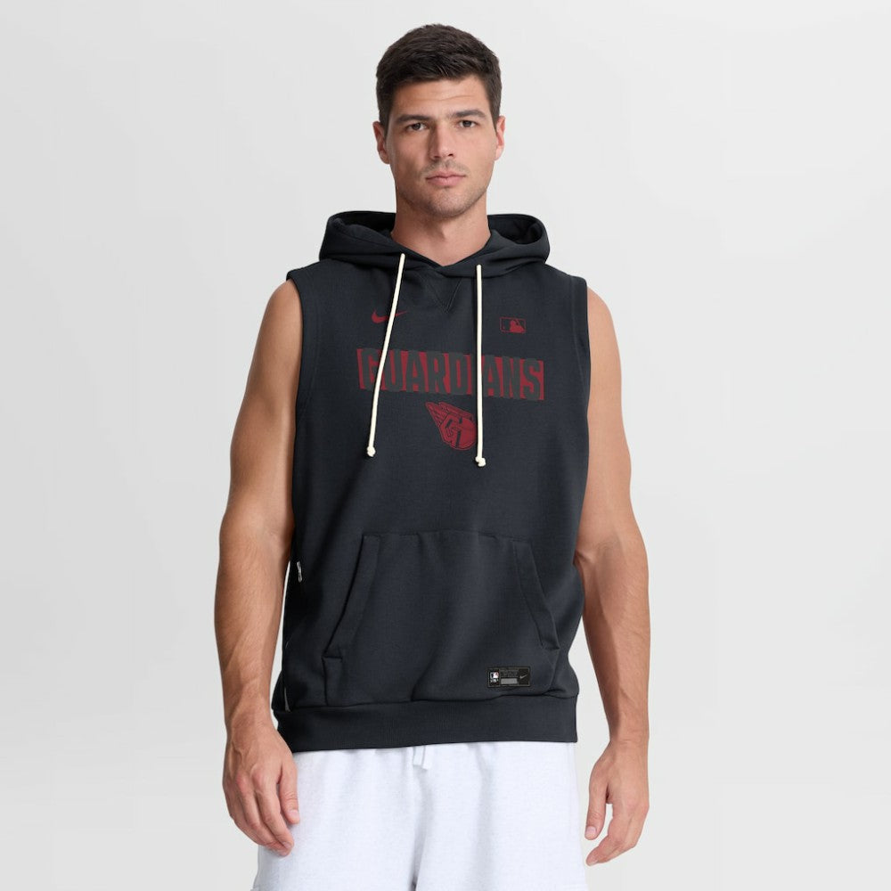 Cleveland Guardians Nike Authentic Collection Standard Issue Dri-FIT Sleeveless Hoodie Online