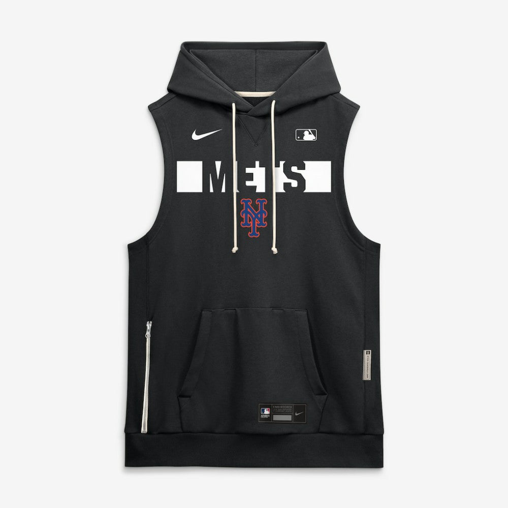 New York Mets Nike Authentic Collection Standard Issue Dri-FIT Sleeveless Hoodie for sale