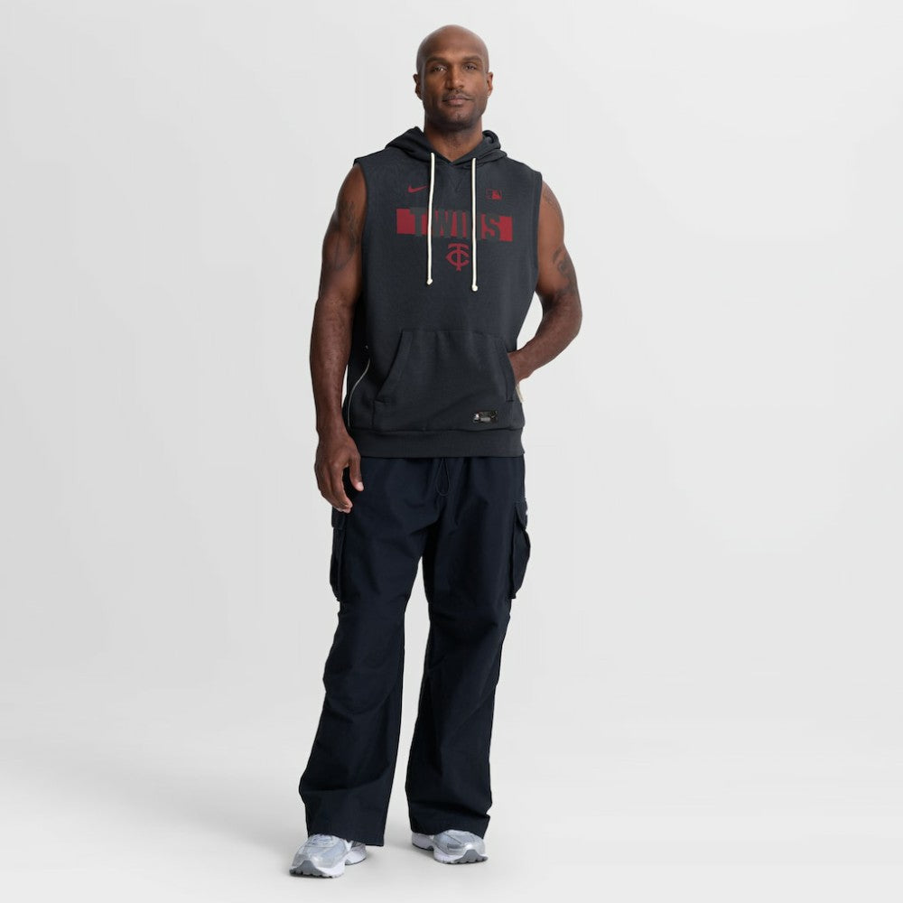 Minnesota Twins Nike Authentic Collection Standard Issue Dri-FIT Sleeveless Hoodie Near Me