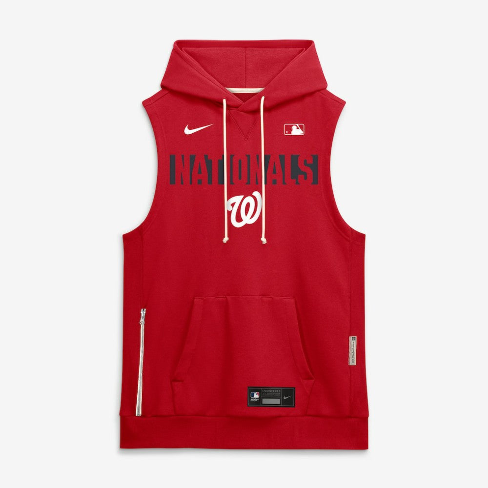 Washington Nationals Nike Authentic Collection Standard Issue Dri-FIT Sleeveless Hoodie Sale