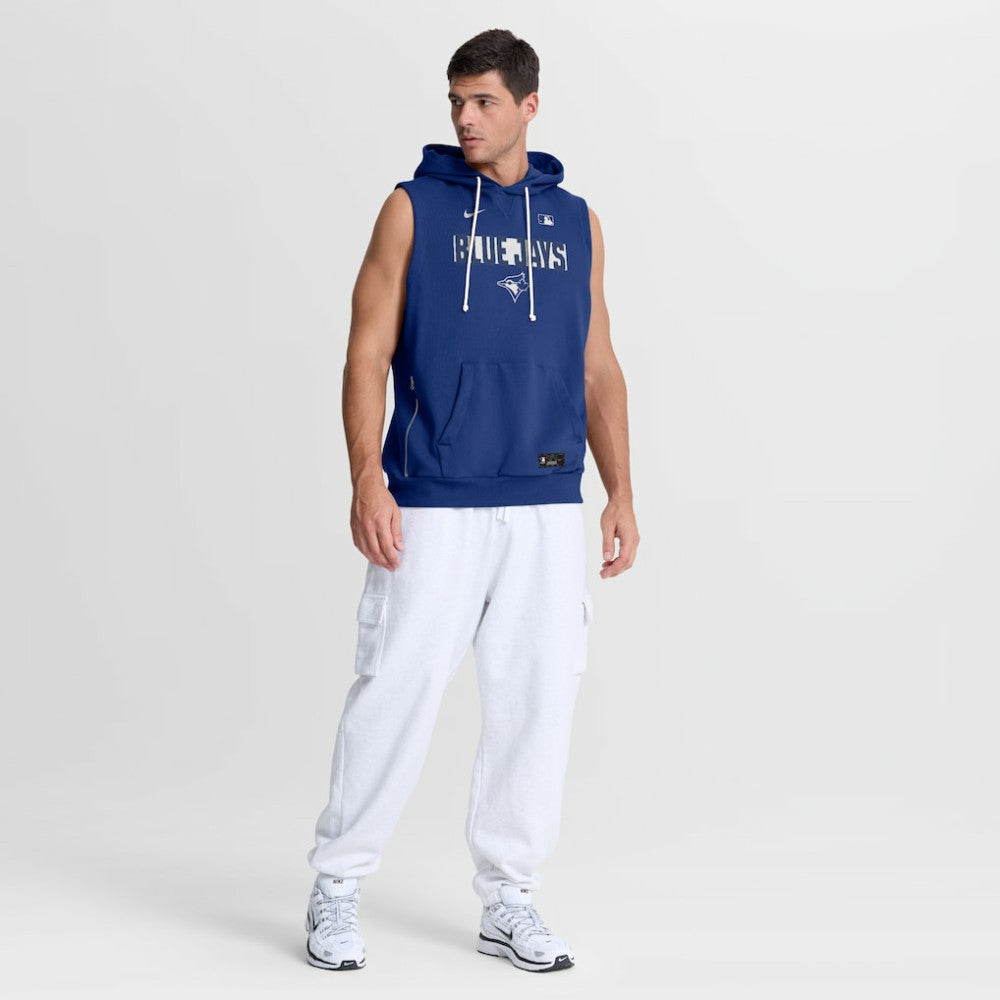 Toronto Blue Jays Nike Authentic Collection Standard Issue Dri-FIT Sleeveless Hoodie Sale