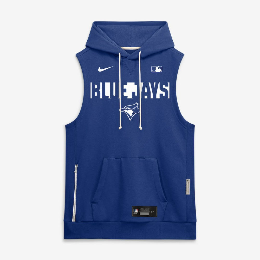 Toronto Blue Jays Nike Authentic Collection Standard Issue Dri-FIT Sleeveless Hoodie Sale