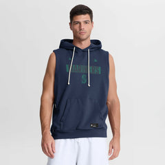 Seattle Mariners Nike Authentic Collection Standard Issue Dri-FIT Sleeveless Hoodie Clearance