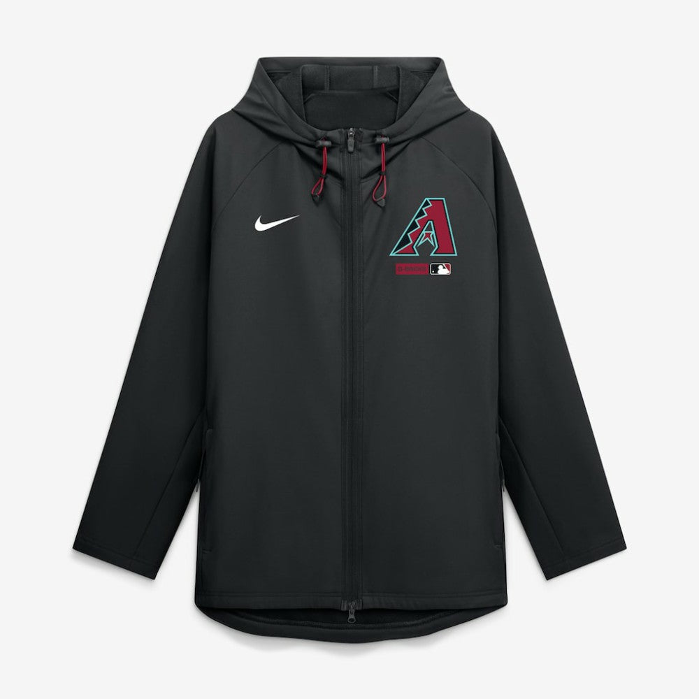 Arizona Diamondbacks Nike Authentic Collection Raglan Therma-FIT Full-Zip Hooded Jacket Online