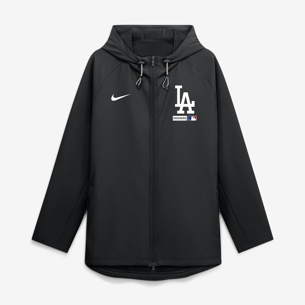 Los Angeles Dodgers Nike Authentic Collection Raglan Therma-FIT Full-Zip Hooded Jacket for sale