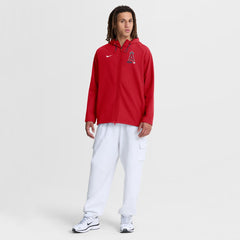 Los Angeles Angels Nike Authentic Collection Raglan Therma-FIT Full-Zip Hooded Jacket discount