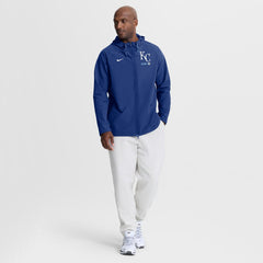 Kansas City Royals Nike Authentic Collection Raglan Therma-FIT Full-Zip Hooded Jacket Clearance