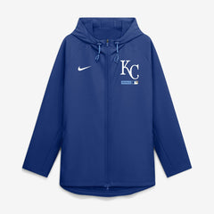 Kansas City Royals Nike Authentic Collection Raglan Therma-FIT Full-Zip Hooded Jacket Clearance