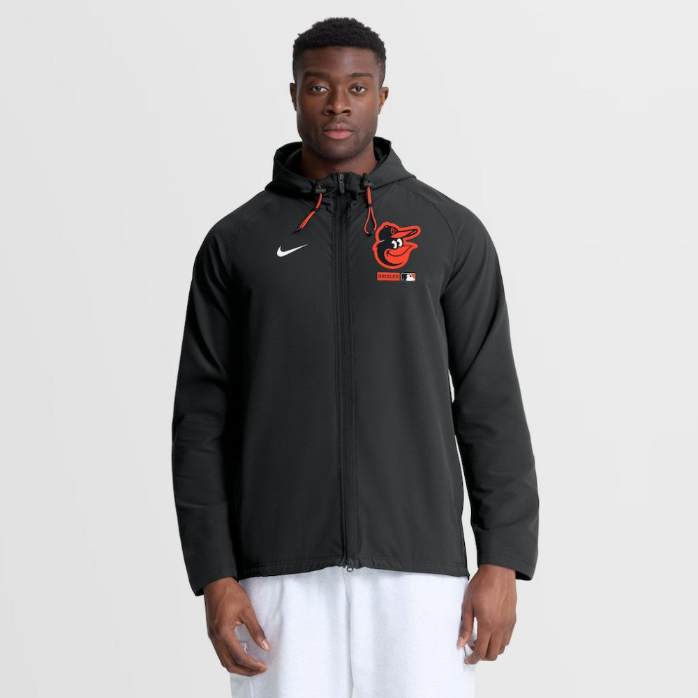 Baltimore Orioles Nike Authentic Collection Raglan Therma-FIT Full-Zip Hooded Jacket discount