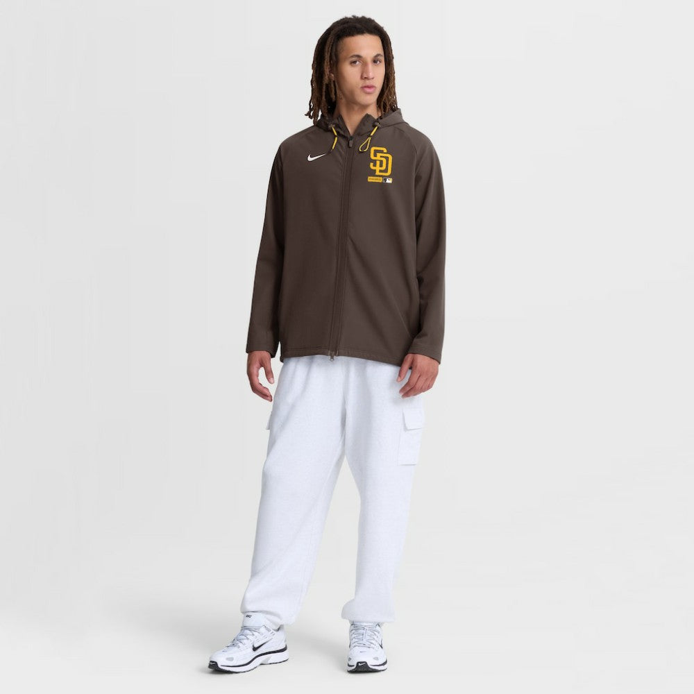 San Diego Padres Nike Authentic Collection Raglan Therma-FIT Full-Zip Hooded Jacket Near Me