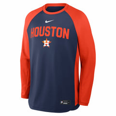 Houston Astros Nike Authentic Collection Raglan Dri-FIT Sweatshirt Online
