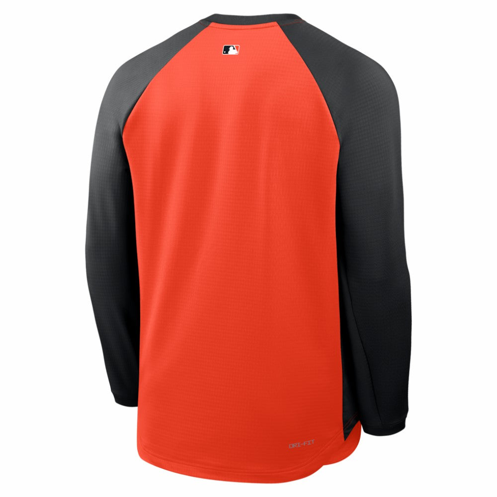 Baltimore Orioles Nike Authentic Collection Raglan Dri-FIT Sweatshirt Lifestyle