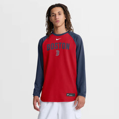 Boston Red Sox Nike Authentic Collection Raglan Dri-FIT Sweatshirt Lifestyle