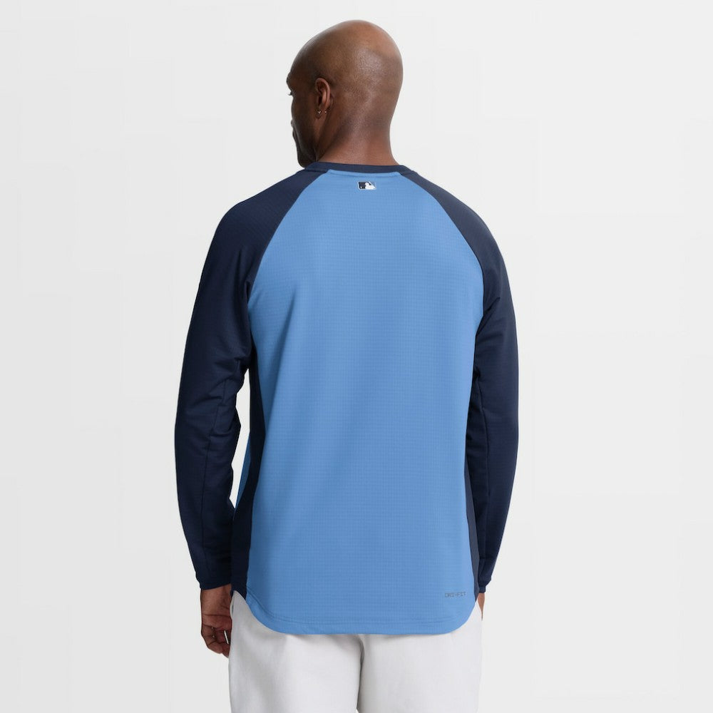 Tampa Bay Rays Nike Authentic Collection Raglan Dri-FIT Sweatshirt Clearance