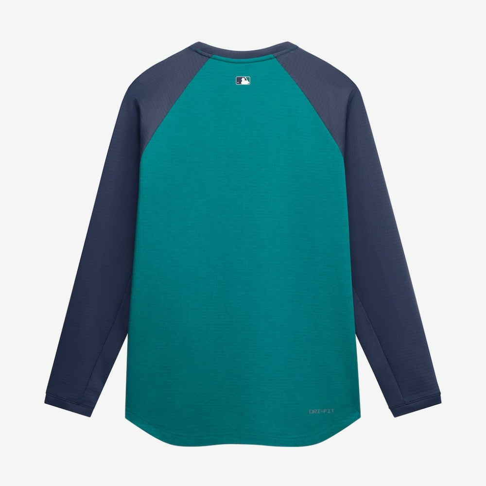 Seattle Mariners Nike Authentic Collection Raglan Dri-FIT Sweatshirt for sale