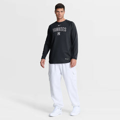 New York Yankees Nike Authentic Collection Raglan Dri-FIT Sweatshirt Clearance