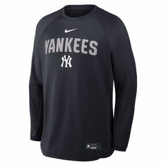 New York Yankees Nike Authentic Collection Raglan Dri-FIT Sweatshirt Clearance