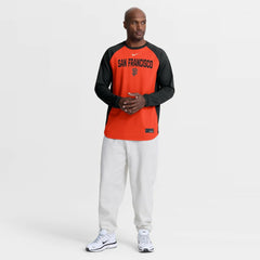 San Francisco Giants Nike Authentic Collection Raglan Dri-FIT Sweatshirt Lifestyle