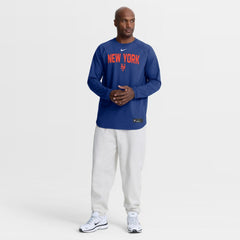New York Mets Nike Authentic Collection Raglan Dri-FIT Sweatshirt discount