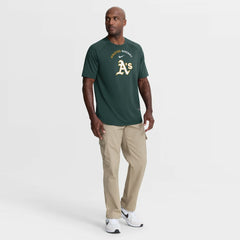 Athletics Nike Authentic Collection Batting Practice Pre-Game Raglan Dri-FIT Top Online