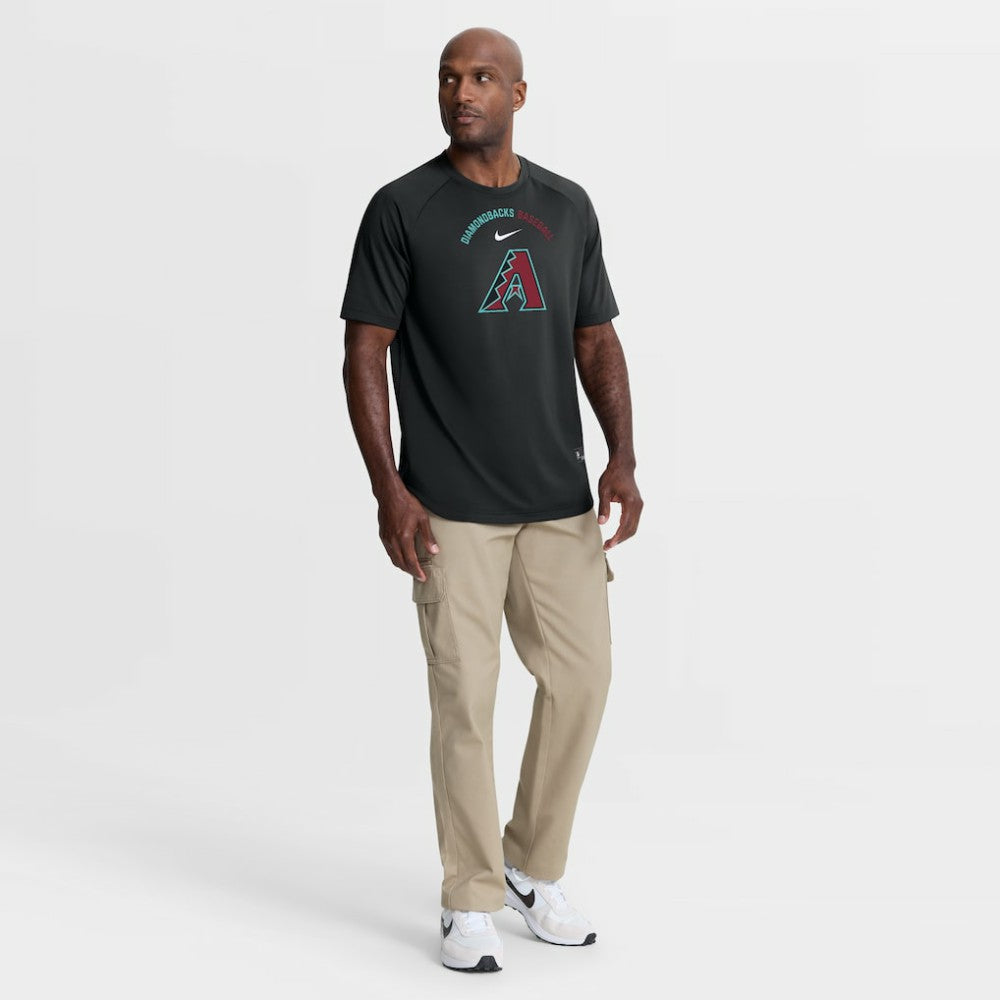 Arizona Diamondbacks Nike Authentic Collection Batting Practice Pre-Game Raglan Dri-FIT Top Sale