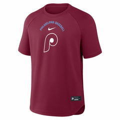 Philadelphia Phillies Nike Authentic Collection Batting Practice Pre-Game Raglan Dri-FIT Top Near Me
