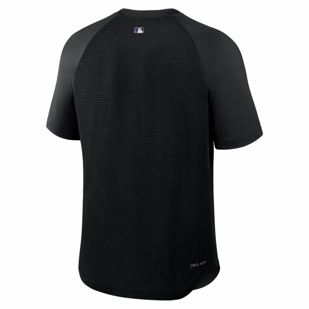 Colorado Rockies Nike Authentic Collection Batting Practice Pre-Game Raglan Dri-FIT Top Online
