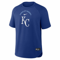 Kansas City Royals Nike Authentic Collection Batting Practice Pre-Game Raglan Dri-FIT Top Clearance