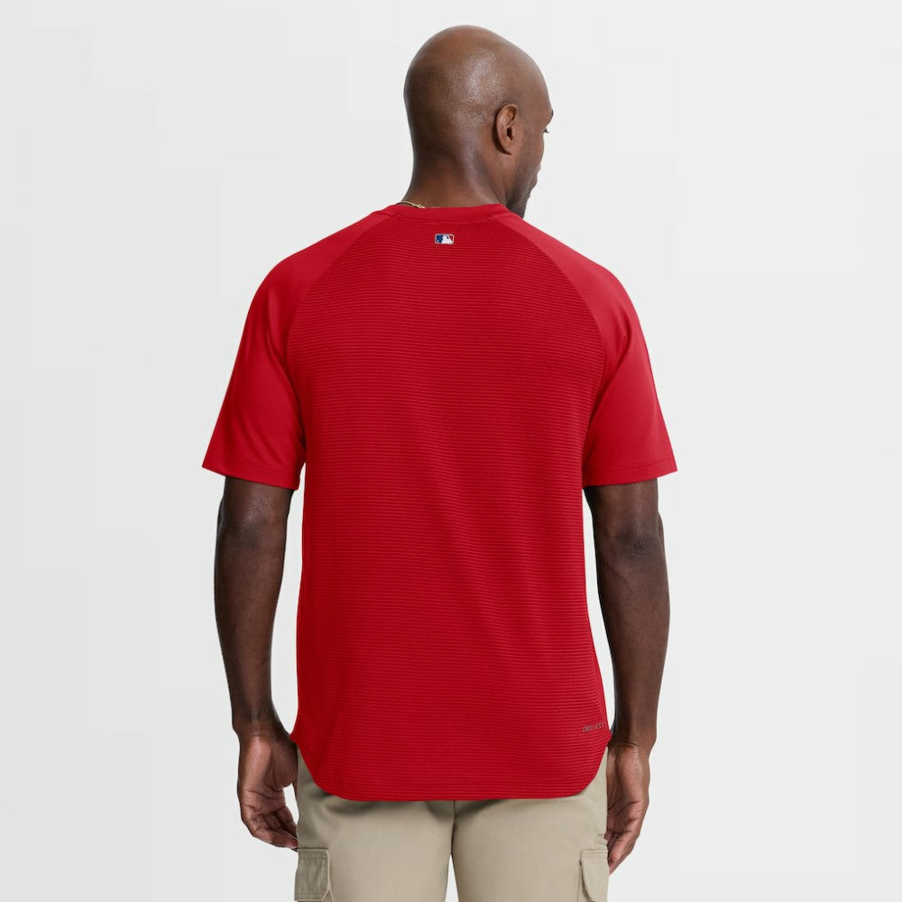 Philadelphia Phillies Nike Authentic Collection Batting Practice Pre-Game Raglan Dri-FIT Top Sale