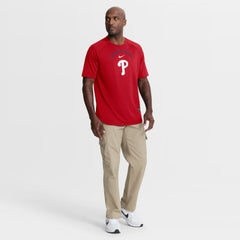 Philadelphia Phillies Nike Authentic Collection Batting Practice Pre-Game Raglan Dri-FIT Top Sale