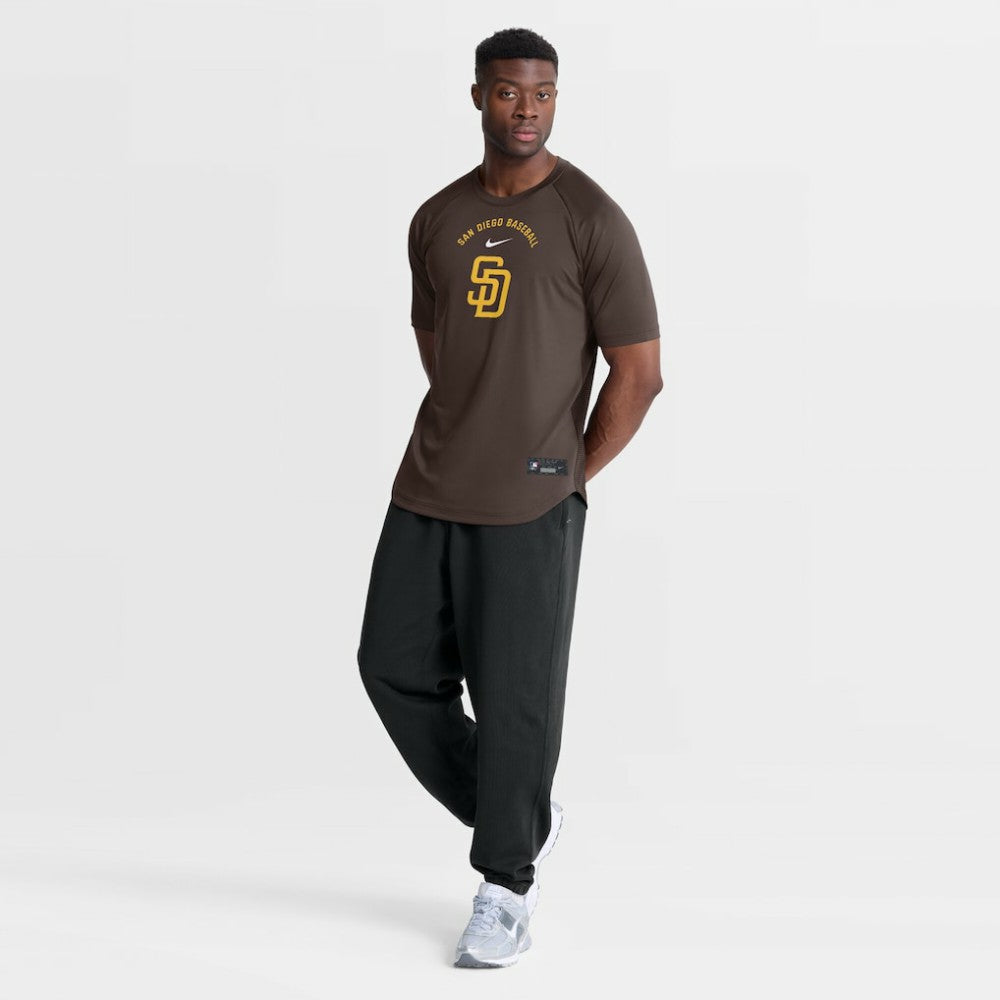 San Diego Padres Nike Authentic Collection Batting Practice Pre-Game Raglan Dri-FIT Top Online