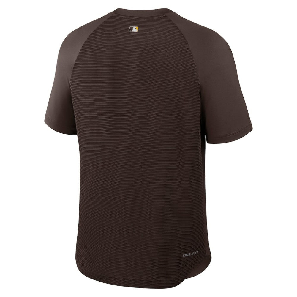 San Diego Padres Nike Authentic Collection Batting Practice Pre-Game Raglan Dri-FIT Top Online