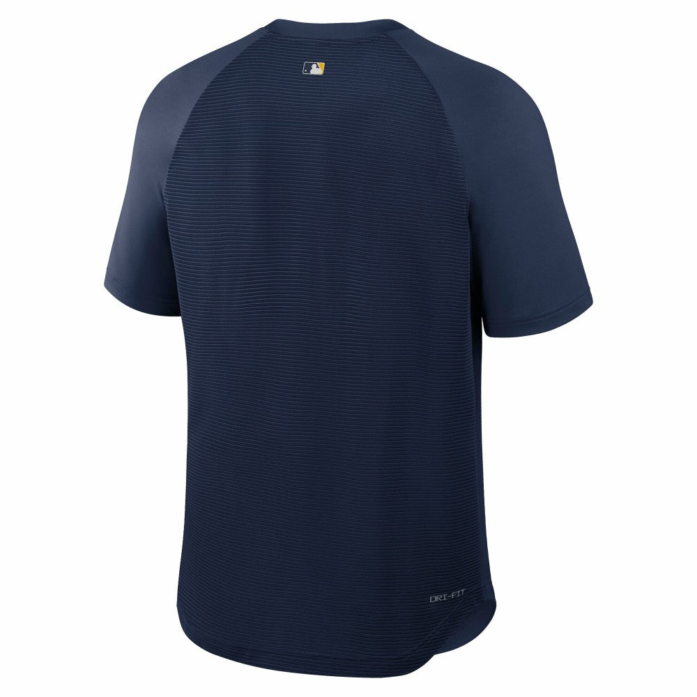 Milwaukee Brewers Nike Authentic Collection Batting Practice Pre-Game Raglan Dri-FIT Top Sale