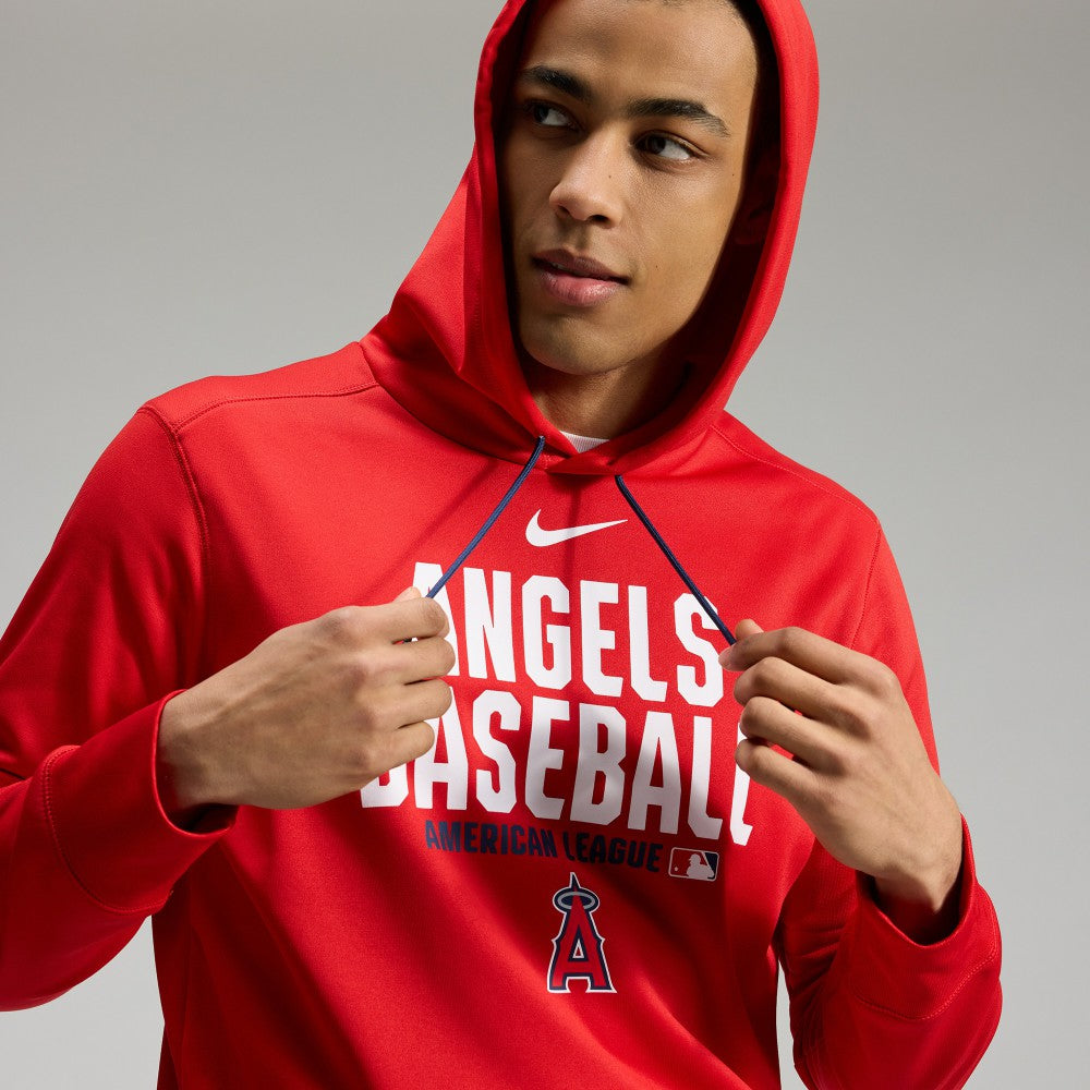 Los Angeles Angels Nike Authentic Collection Therma-FIT Hoodie Lifestyle