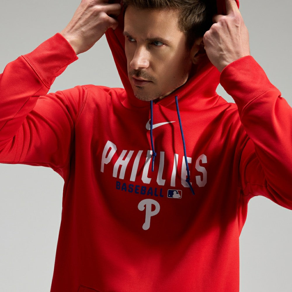 Philadelphia Phillies Nike Authentic Collection Therma-FIT Hoodie discount