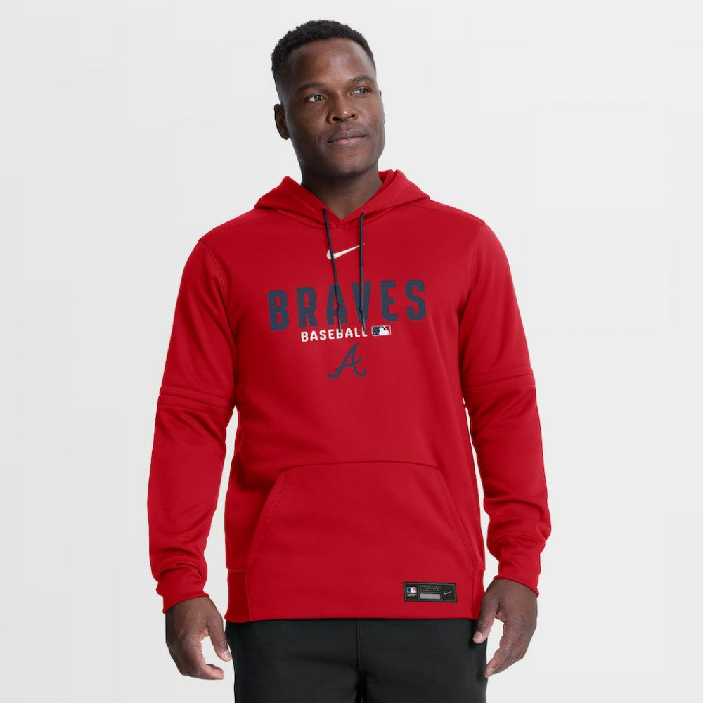 Atlanta Braves Nike Authentic Collection Therma-FIT Hoodie Near Me