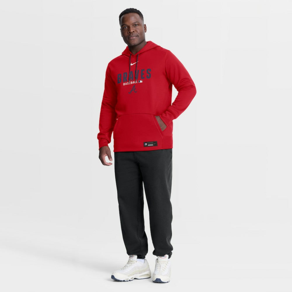 Atlanta Braves Nike Authentic Collection Therma-FIT Hoodie Near Me