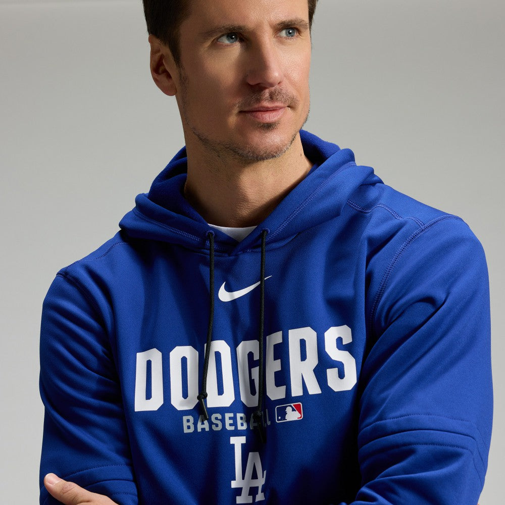 Los Angeles Dodgers Nike Authentic Collection Therma-FIT Hoodie Sale
