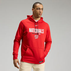 Washington Nationals Nike Authentic Collection Therma-FIT Hoodie On Sale